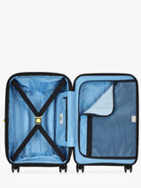 Uitbreidbare Handbagage Delsey Roze lutece 3802801-vue-porte